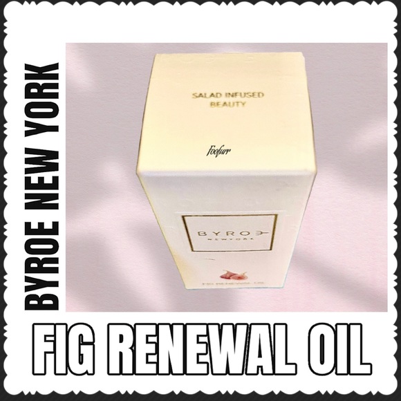 BYROE NEW YORK FIG RENEWAL OIL BNIB - Picture 6 of 9